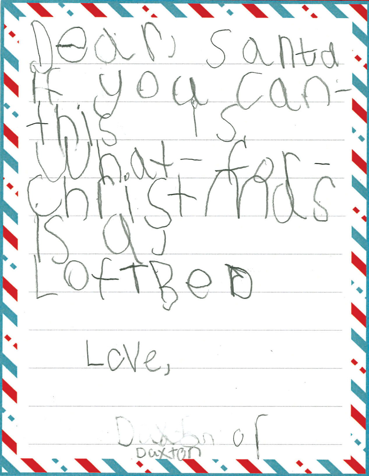 Letters to Santa